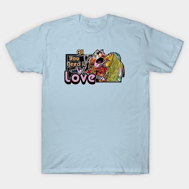 All you Need Is Love T-Shirt by ActionNate